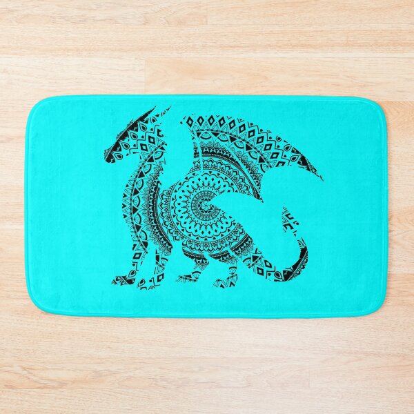 Item preview, Dragon shaped Mandala designed and sold by MidnightDr3am.