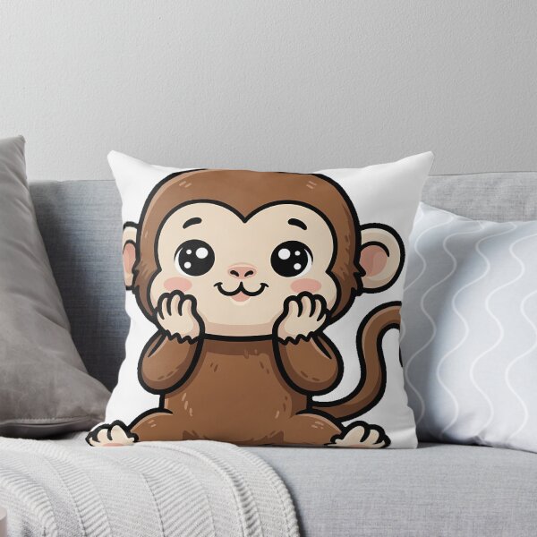 Item preview, Curious Monkey Emoji Icon designed and sold by pumsquare.