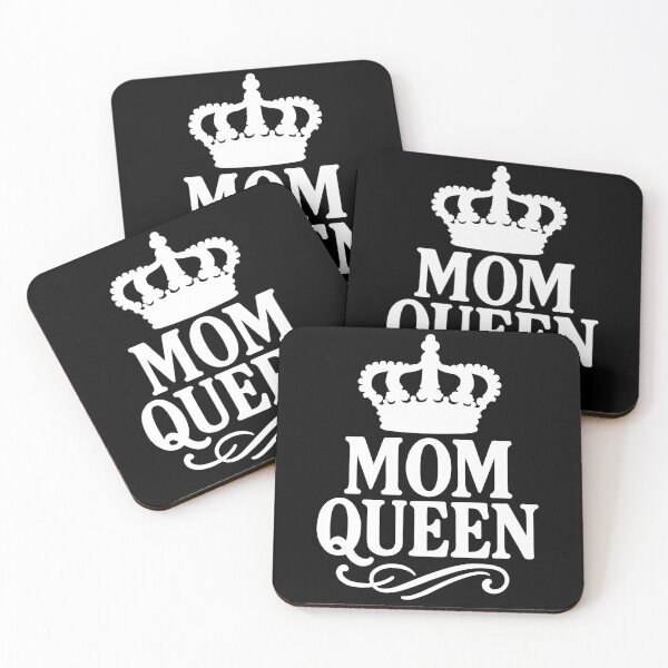 Item preview, Mom Queen – Vintage Crown Statement Design designed and sold by Pineapple-Tree.