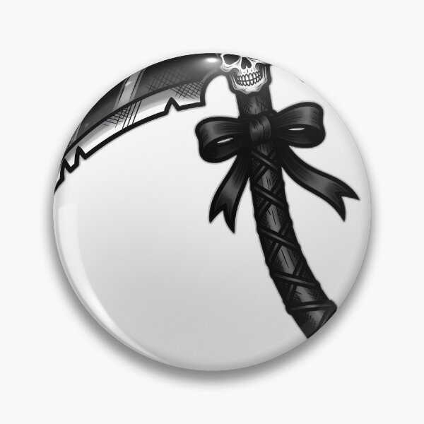 Item preview, Grim Scythe Tattoo Flash designed and sold by IllumeInk.