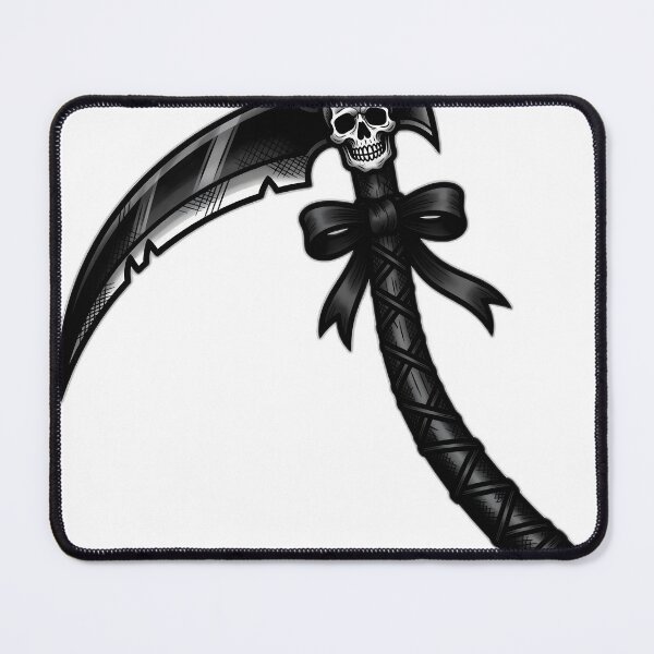 Item preview, Grim Scythe Tattoo Flash designed and sold by IllumeInk.