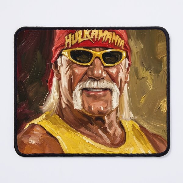 Item preview, Hulk Hogan Oil Painting designed and sold by maretsad.