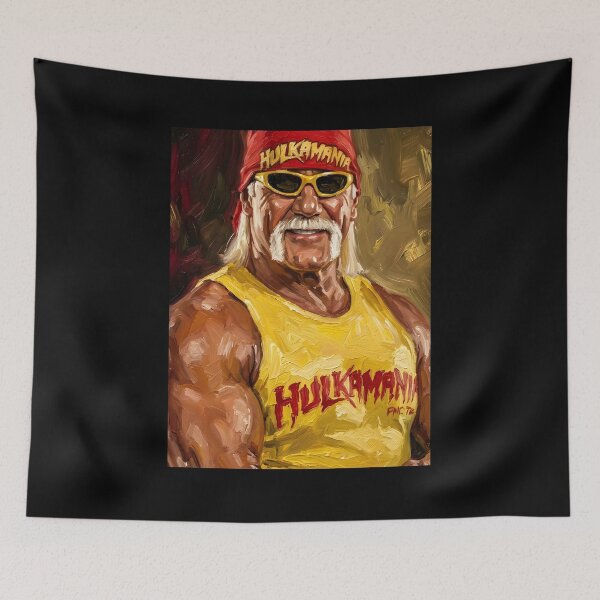 Item preview, Hulk Hogan Oil Painting designed and sold by maretsad.