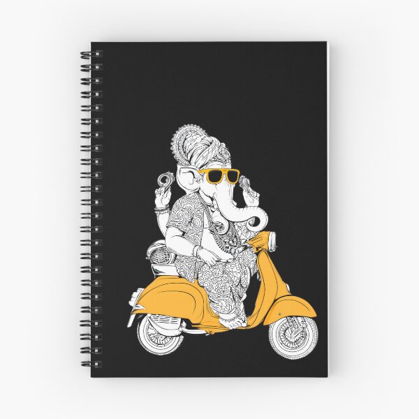Item preview, Cool Vintage Orange Scooter Elephant Rider Pop Art designed and sold by PANNARUK THAILAND.