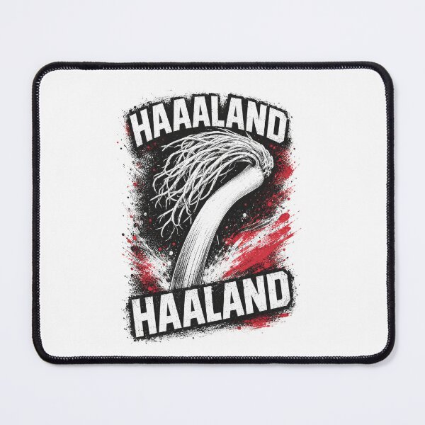 Item preview, Erling Haaland Leek Meme Funny Soccer Shirt designed and sold by darkdotsdesigns.