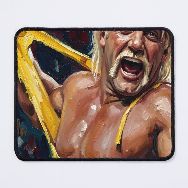 Item preview, Hulk Hogan Oil Painting designed and sold by maretsad.