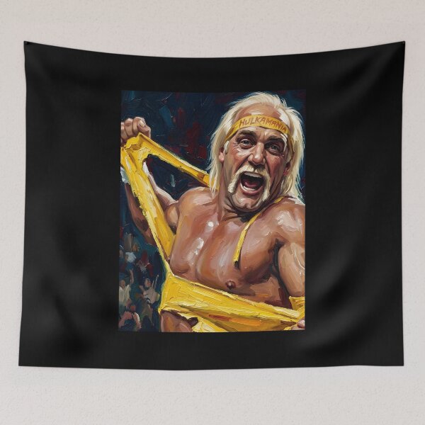 Item preview, Hulk Hogan Oil Painting designed and sold by maretsad.
