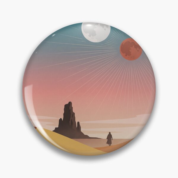 Item preview, Aethel Gard Cosmic Desert Travel Poster designed and sold by EliasMan.