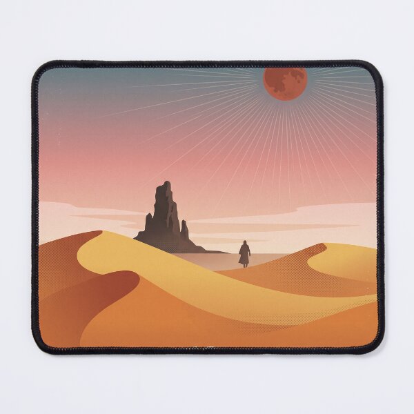 Item preview, Aethel Gard Cosmic Desert Travel Poster designed and sold by EliasMan.