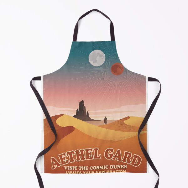Item preview, Aethel Gard Cosmic Desert Travel Poster designed and sold by EliasMan.