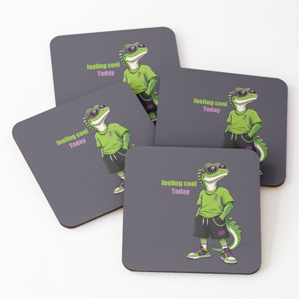 Item preview, Urban Streetwear Lizard Mascot Feeling Cool Today designed and sold by AbderraimArt.
