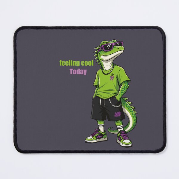 Item preview, Urban Streetwear Lizard Mascot Feeling Cool Today designed and sold by AbderraimArt.