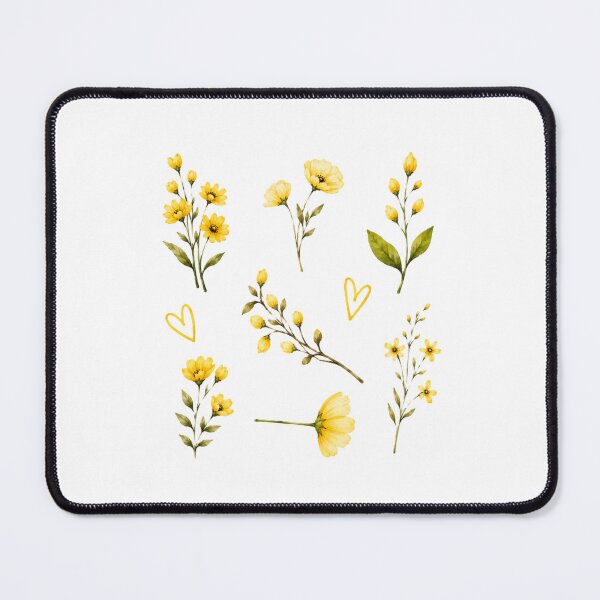 Item preview, Kawaii Yellow Flowers Set designed and sold by madebyjulia7.