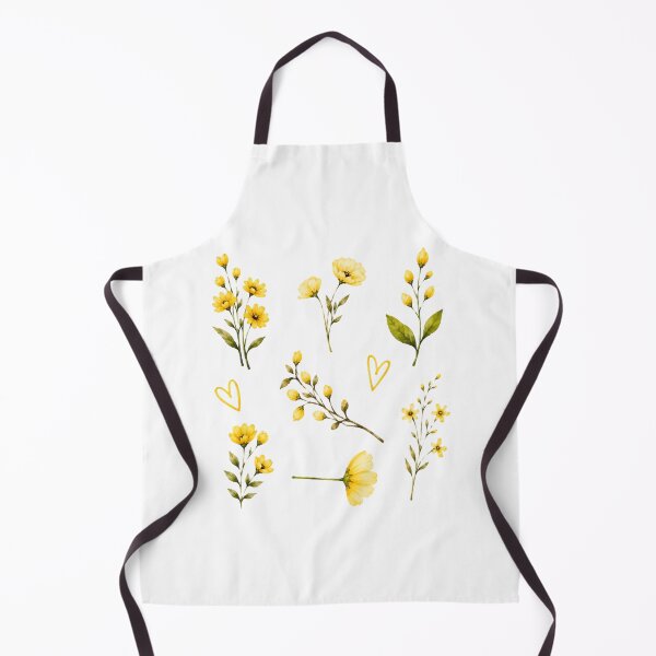 Artikelvorschau, Kawaii-Set mit gelben Blumen entworfen und verkauft von madebyjulia7.