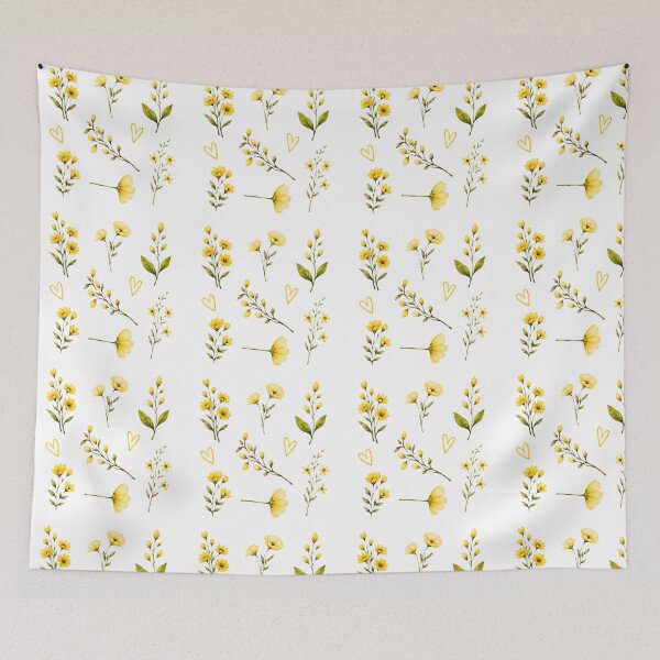 Item preview, Kawaii Yellow Flowers Set  designed and sold by madebyjulia7.