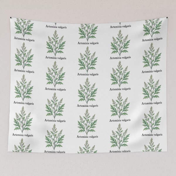 Item preview, Artemisia vulgaris – Common Mugwort designed and sold by JOANNASKAH.