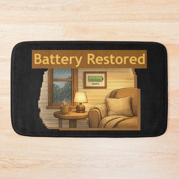 Item preview, Battery Restored designed and sold by QuietNovaShop.