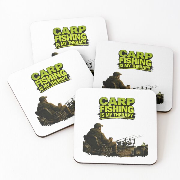 Item preview, Carp Fishing Is My Therapy Funny Angler Design designed and sold by Fishing iq.