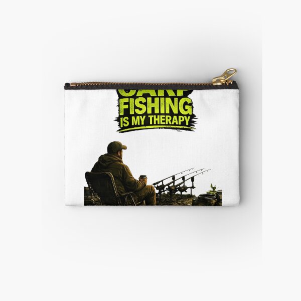 Item preview, Carp Fishing Is My Therapy Funny Angler Design designed and sold by Fishing iq.