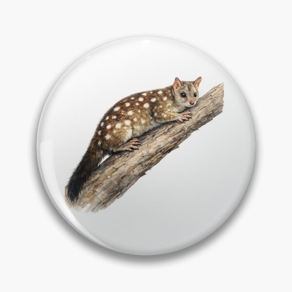 Item preview, Chuditch (Western Quoll) — Watercolour Illustration designed and sold by Jaruart.