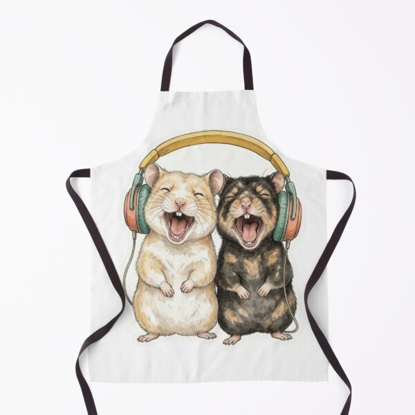 Item preview, Happy Hamster Music Duo designed and sold by Snurly.
