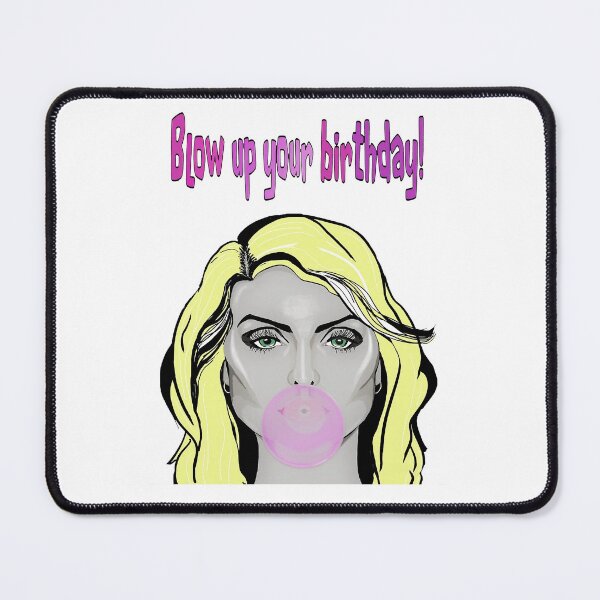 Item preview, Blow Up Your Birthday Blondie designed and sold by JackyMirenden.