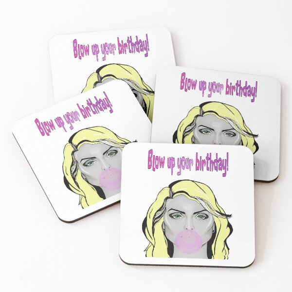 Item preview, Blow Up Your Birthday Blondie designed and sold by JackyMirenden.