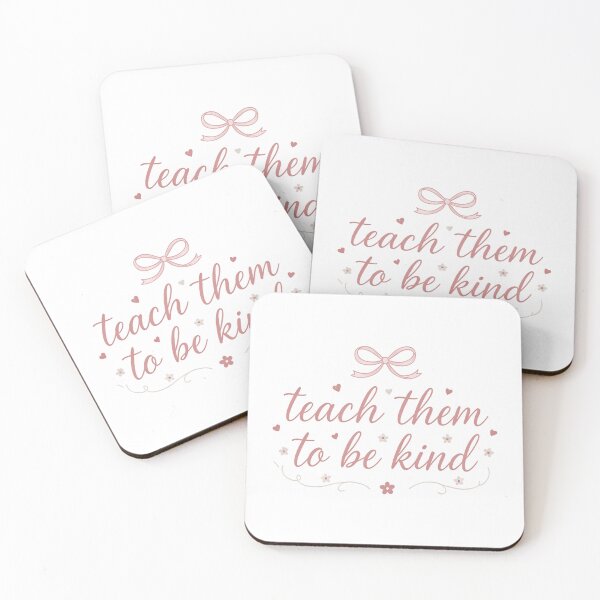 Item preview, Teach Them To Be Kind Coquette Bow Retro Teacher Shirt designed and sold by Fanous.