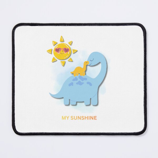 Item preview, My Sunshine – Cute Mommy & Baby Dinosaur Illustration designed and sold by Nensy fensy .