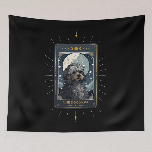 Item preview, Funny Barbet Tarot Card Dog Mothers Day Mom designed and sold by rafaeltto.