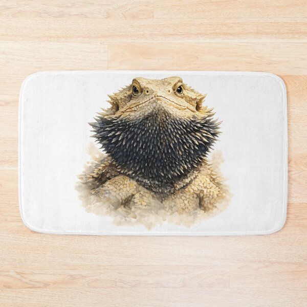 Item preview, Central Bearded Dragon Watercolour Portrait designed and sold by Jaruart.