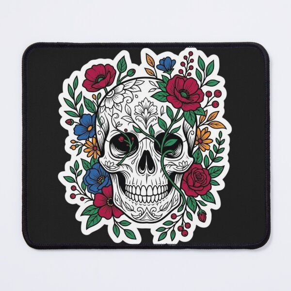 Item preview, Floral Skull Botanical Gothic Art Design designed and sold by Digital_products_0111.