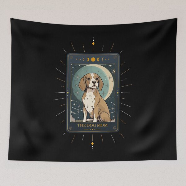 Item preview, Funny Beagle Tarot Card Dog Mothers Day Mom designed and sold by rafaeltto.