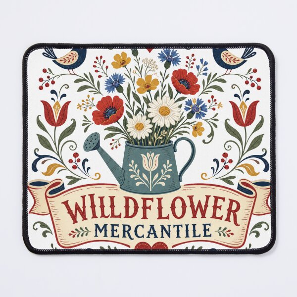 Item preview, Wildflower Mercantile | Folk Art Floral | Cottagecore Country Garden Aesthetic designed and sold by Fernhaven.