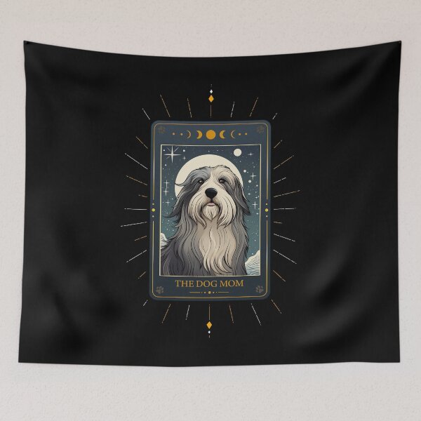 Item preview, Funny Bearded Collie Tarot Card Dog Mothers Day Mom designed and sold by rafaeltto.