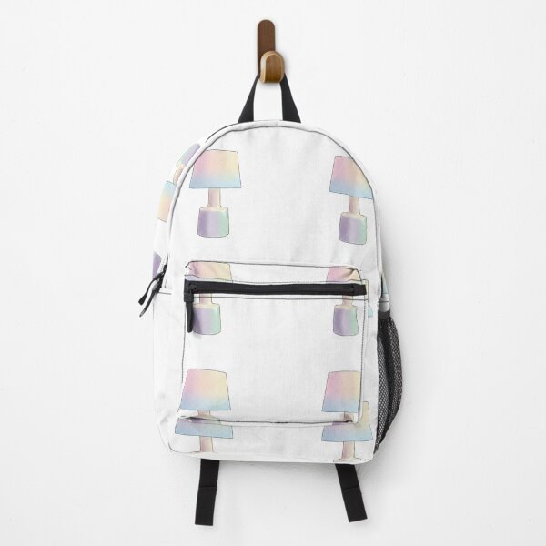 Item preview, Pastel Rainbow Holographic Table Lamp Illustration designed and sold by KaleChub.