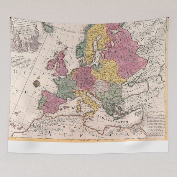 Item preview, European cartography map designed and sold by interdesigner.
