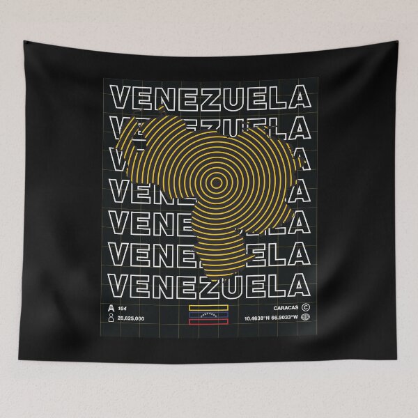Item preview, Venezuela Minimal Map designed and sold by Atlas-Array.