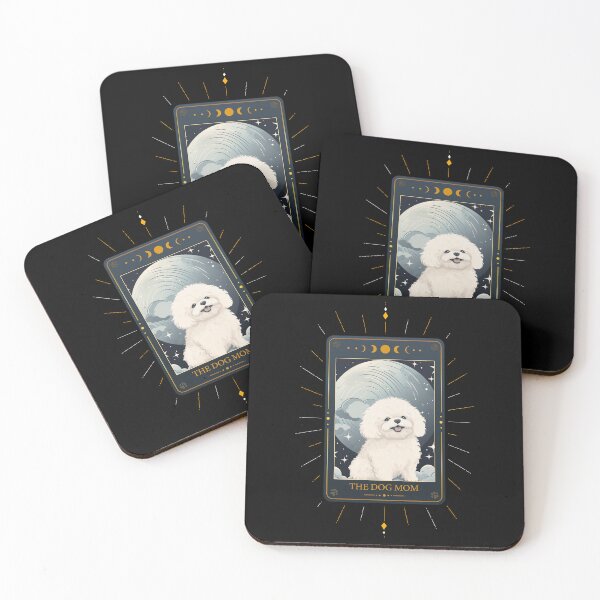 Item preview, Funny Bichon Frise Tarot Card Dog Mothers Day Mom designed and sold by rafaeltto.