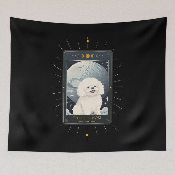 Item preview, Funny Bichon Frise Tarot Card Dog Mothers Day Mom designed and sold by rafaeltto.