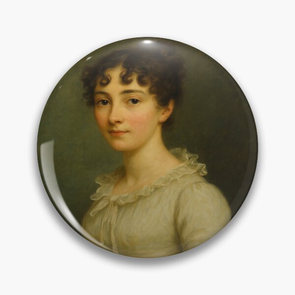 Item preview, Jane Austen Portrait Vintage Painting designed and sold by booksnbobs.