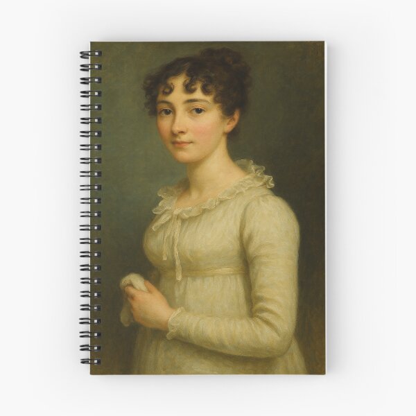 Item preview, Jane Austen Portrait Vintage Painting designed and sold by booksnbobs.