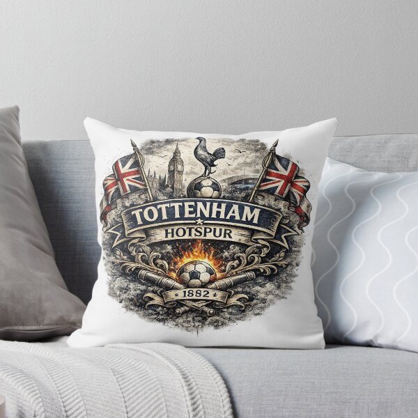 Item preview, Tottenham Hotspur Vintage Football Fan Art | Spurs Heritage Supporter Design 1882 designed and sold by GarnerSupplyCo.