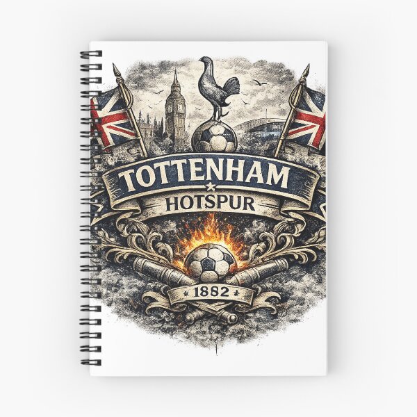 Item preview, Tottenham Hotspur Vintage Football Fan Art | Spurs Heritage Supporter Design 1882 designed and sold by GarnerSupplyCo.