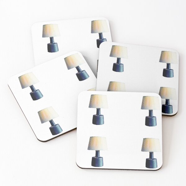 Item preview, Cozy Watercolor Dark Teal Accent Lamp designed and sold by KaleChub.