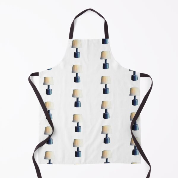 Aperçu de l'œuvre Lampe d'appoint aquarelle bleu sarcelle foncé chaleureuse créée et vendue par KaleChub.