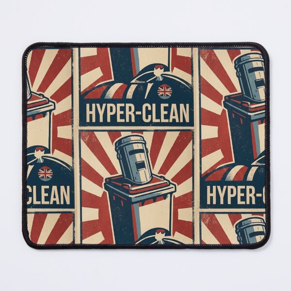 Item preview, Hyper-Clean Satire Art designed and sold by Tablotique.