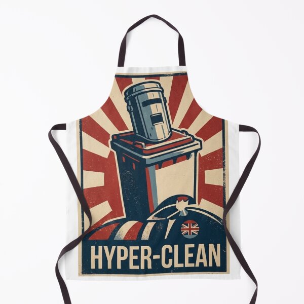 Item preview, Hyper-Clean Satire Art designed and sold by Tablotique.