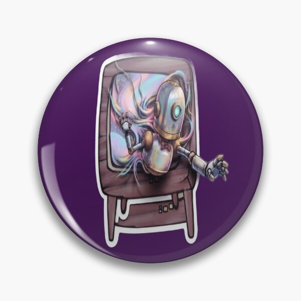 Item preview, Vintage TV Portal: Friendly Robot Visitor designed and sold by Nakrisa.