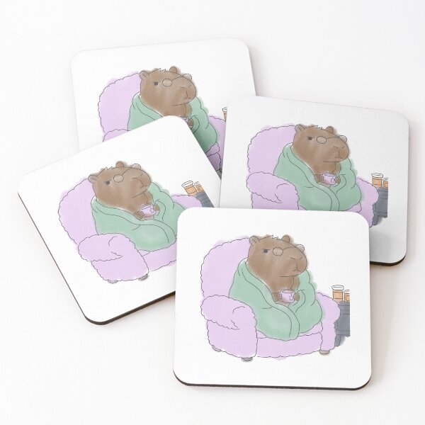 Item preview, Wild Friday Night Plans - Koa the Capybara (Chonkibao) designed and sold by Chonkibao.